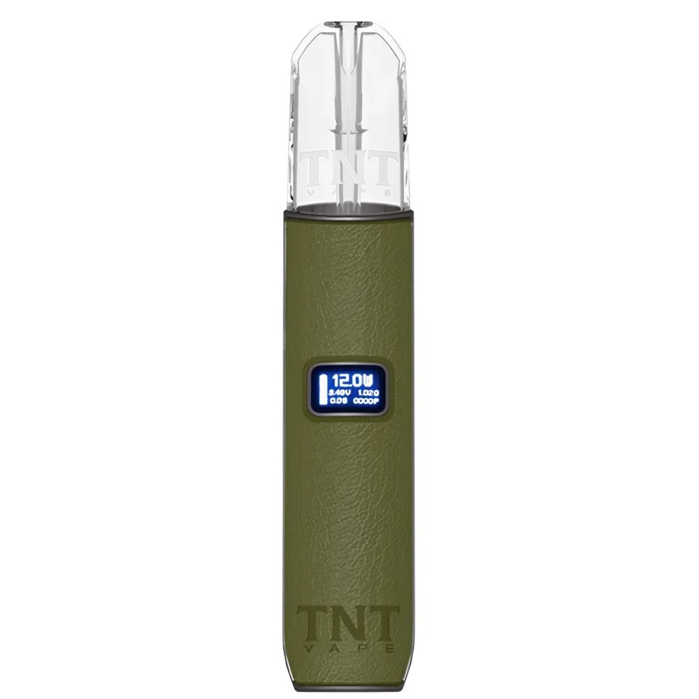 TNT 一代電子煙主機｜三檔調節霧化桿｜皮革質感｜通用 SP2S 一代煙彈
